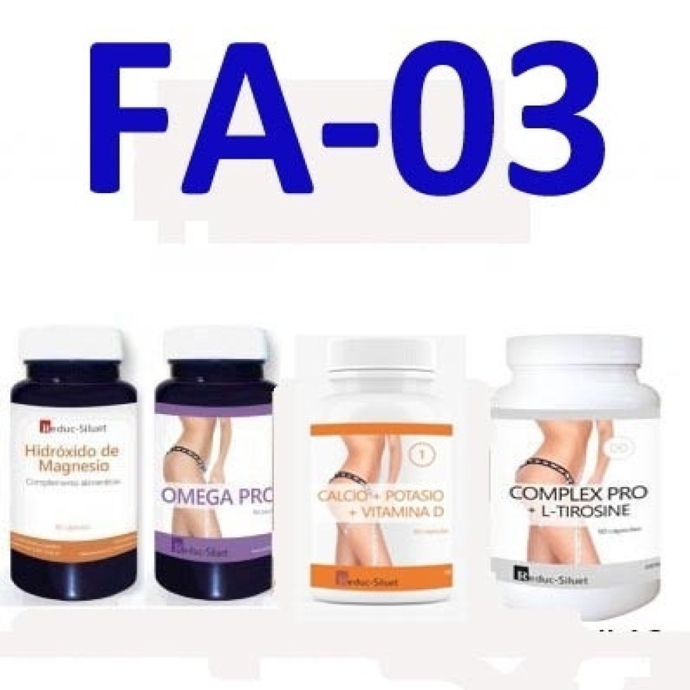 PACK FA5 Complementos FASES ACTIVAS con SOBRESPESO y estreñimiento severo