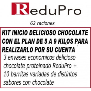 .ReduPro Plan 5 a 9 kilos Chocolate 64 raciones