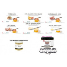 ReduPro Surtido de alimentos para untar el pan.