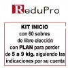 ReduPro Kit inicio con Plan de 5 a 9 kilos con 60 sobres de libre elección.