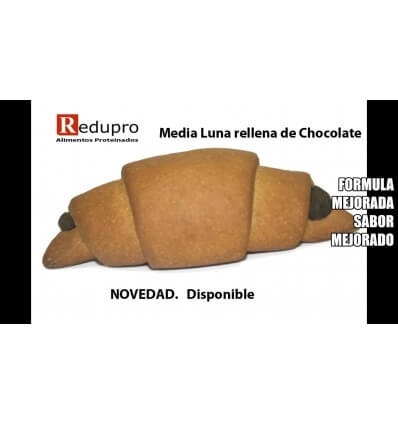 ReduPro Medias Lunas rellenas de Chocolate 1 unidad