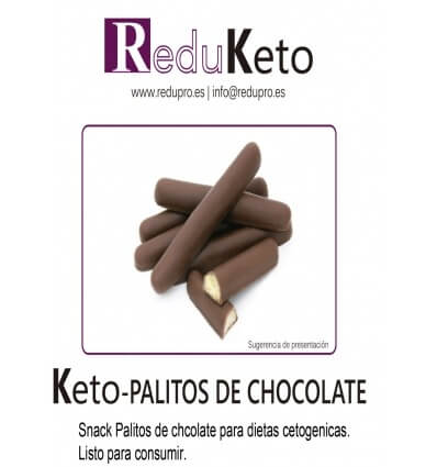 ReduKeto Keto-Palitos de chocolate
