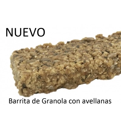 ReduPro Barrita de Granola con avellanas. 1 unidad