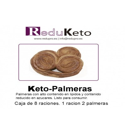 Reduketo Keto-Palmeras, caja de 8 raciones (2 unidades una ración)