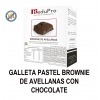 ReduPro Galleta pastel BROWNIE con chocolate, caja de 7 unidades