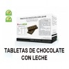 ReduPro Tabletas de chocolate con leche. CAJA CON 18 TABLETAS. 3 tabletas 1 ración