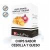 ReduPro Patatas CHIPS sabor CEBOLLA-QUESO caja con 4 bolsas 30 grs