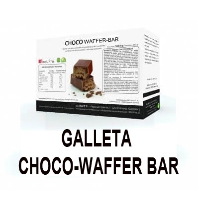 ReduPro Galleta Choco-Waffer-bar (kit-kat), caja de 7 galletas