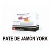 ReduPro tarrinas de Paté untable de Jamon York, caja con 14 tarrinas unidosis