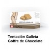 ReduPro Galleta Goffre de Chocolate, envase 8 unidades