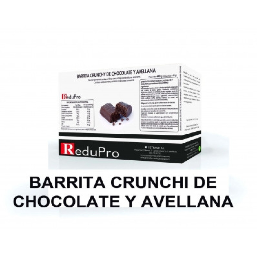 ReduPro Barrita crunchi de CHOCOLATE-AVELLANA