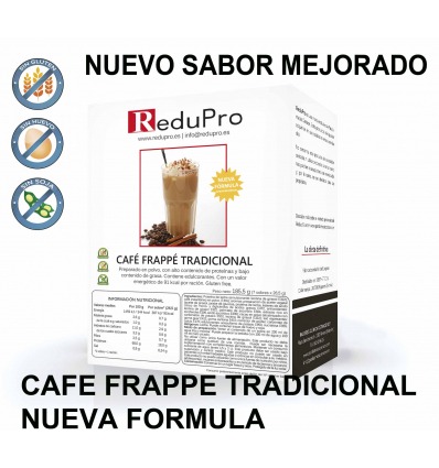 ReduPro Bebida Café Frappe caja 7 sobres
