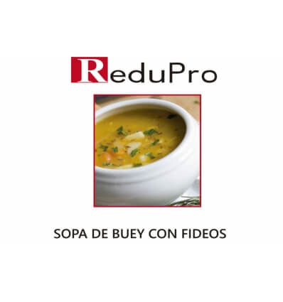 ReduPro Sopa de Buey con fideos. 1 sobre