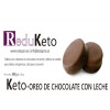 ReduKeto Keto-oreo de chocolate con leche, caja de 7 unidades