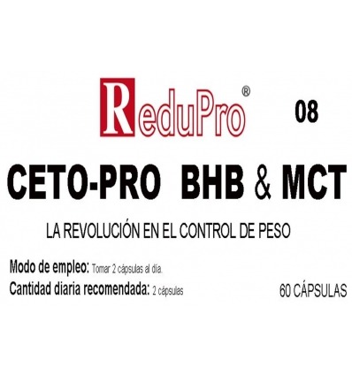 ReduPro CETO-PRO BHB & MCT 60 capsulas