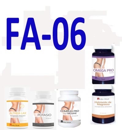 PACK FA10 Complementos FASES ACTIVAS con OBESIDAD y estreñimiento muy severo.