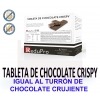 ReduPro Tableta de Chocolate Crispy, caja con 7 tabletas