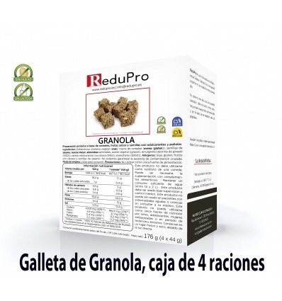 ReduPro Galleta Granola caja de 4 raciones