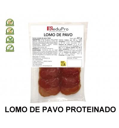 ReduPro Lomo de pavo proteinado 1 envase