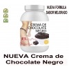 ReduPro Crema de Chocolate negro en envase economico bote, nueva formula, sabor mejorado 450 grs, 18 raciones