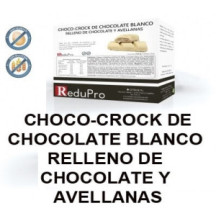ReduPro CHCOCO-CROCK de chcolate BLANCO relleno de chocolate y avellanas caja de 7 unidades