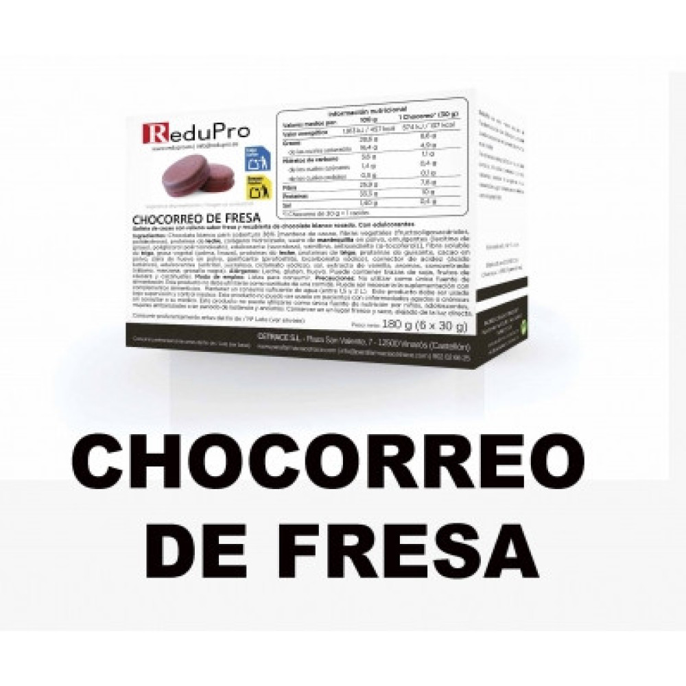 ReduPro Galleta ChocOreo de Fresa recubierta de chocolate