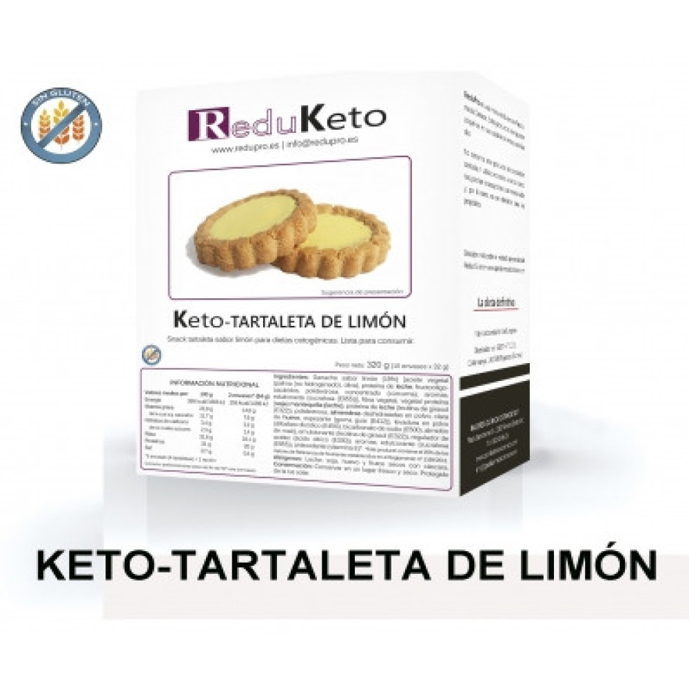 ReduKeto Tartaleta de Limon