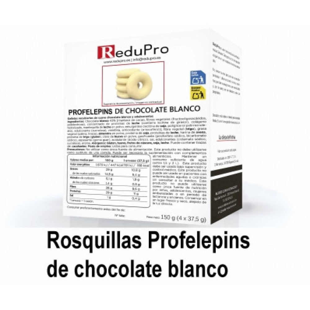 ReduPro Profelepins de Chocolate BLANCO