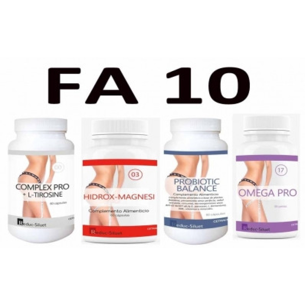 PACK FA 10 Complementos de micronutrientes para obesidad o sobrepeso