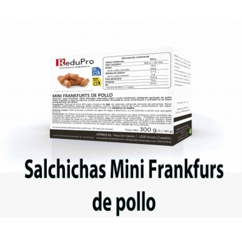 ReduPro Salchichas mini Franckfurs de Pollo