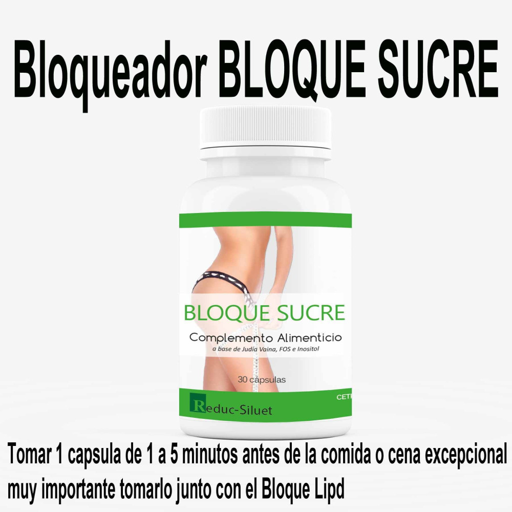 Bloque Sucre. Nueva formula. 30 capsulas.