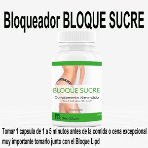 Bloque Sucre. Nueva formula. 30 capsulas.