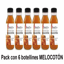 ReduPro BEBIDA PROTEICA sabor a MELOCOTÓN Botellin de 330 ml pack de 6 unidades
