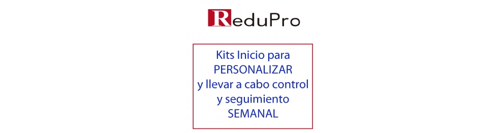 ReduPro Kits inicio para PERSONALIZAR y realizar CONTROL Y SEGUIMIENTO GRATUITO